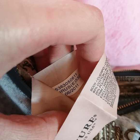 ** SOLD ** JUICY COUTURE Grey Shoulder Bag Vintage Y2K - Picture 8 of 8